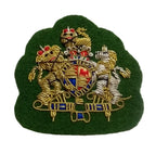 Mess Kit Badge WO1 Green British Hand Embroidered Insignia Arm Patch