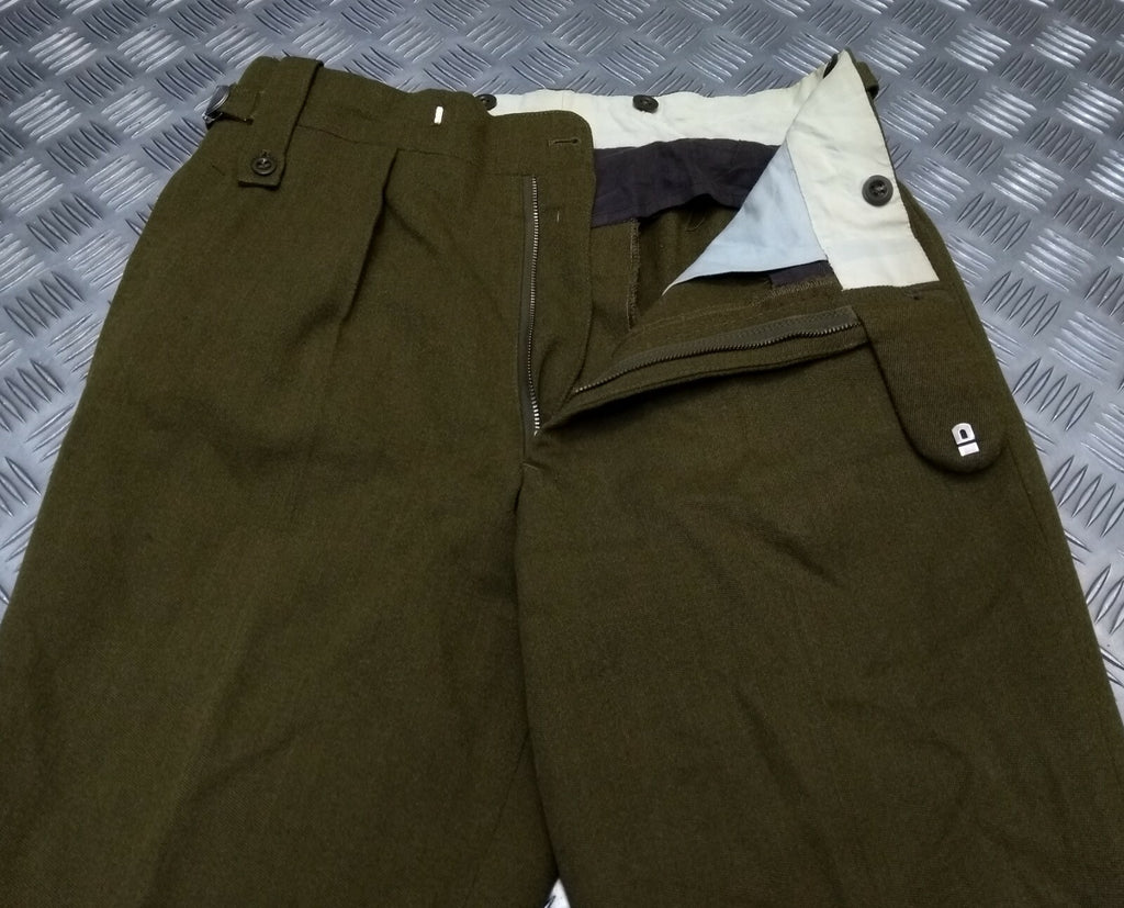 No2 Dress Trousers Vintage British Army Old Pattern Officers Uniform Faulty