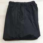 Black Waterproof Trousers Rip Stop Material Mesh Lining Elasticated Waist  34"