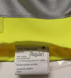 High Visibility Helmet Cover MK6 Size Regular Genuine British Issue