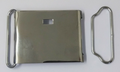 62mm Chrome Buckle Plate Buckle Set No Insignia British Issue New