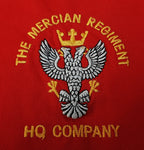 Insignia T-Shirt The Mercian Regiment HQ Company Red Size Medium