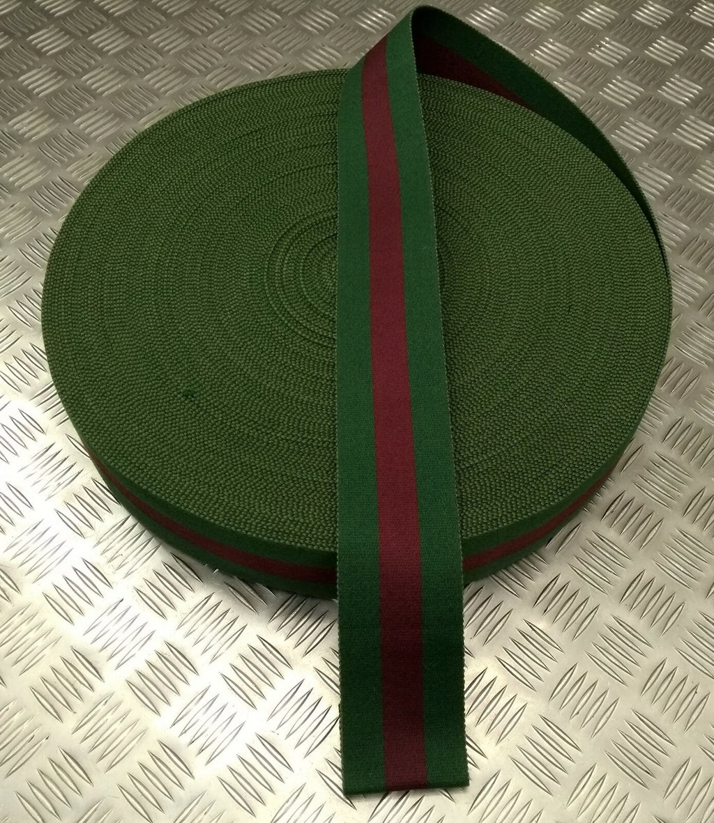Genuine British Army Worcestershire Sherwood & Foresters Stable Belt Material