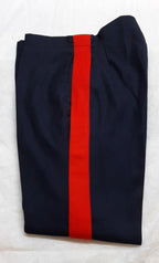 No1 Dress Trousers British Army Blues Pattern Other Ranks 2" Red Stripes W32"
