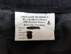 Skirt No.2B RN Long Navy Mess Dress Naval Senior Rates No 2B  Waist 27"