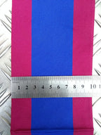Vintage 10cm / 4" Wide Striped Grosgrain Ribbon Made by Toye, Kenning & Spencer
