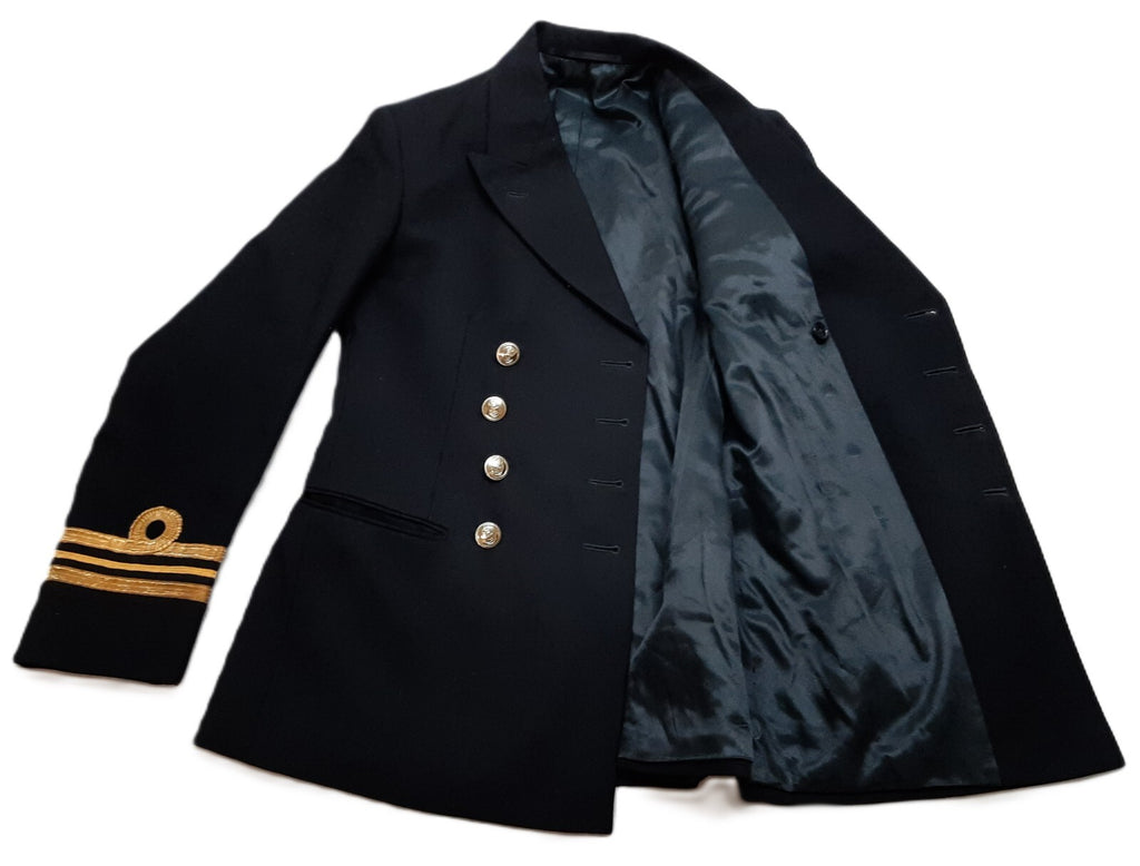 RN Jacket British Naval OFCs Lt Cdr Vintage 1989 Bernard 8 Button