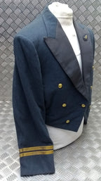 Vintage Mess Dress Jacket RAF Royal Air Force Blue Grey Colour Burton Clothing