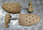 Vintage German Issue Wooden Shoe Trees Boot Shapers 1960s 1970s