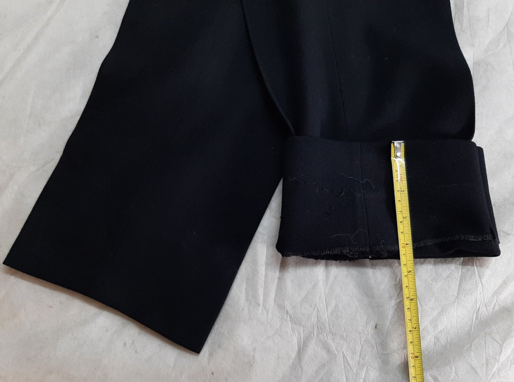 Naval No1 Trousers British Royal Navy Officers RN Vintage 1975 Pattern W32"