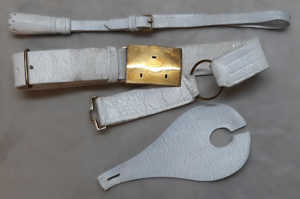 Cavalry Belt Buff Leather HCav with Knot and Hilt British Size 39"