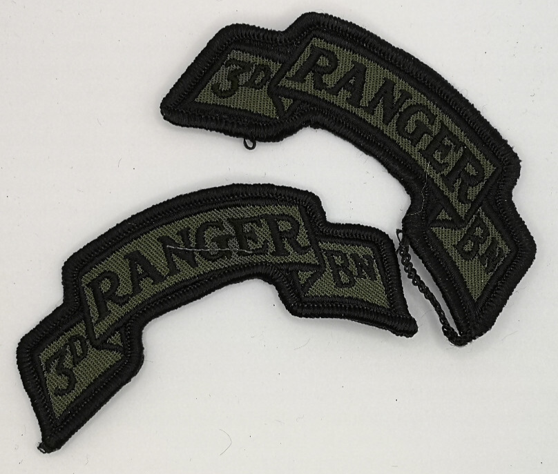 U.S. Army 1st 2nd 3rd Ranger Battalion Shoulder Sleeve Insignia Patches