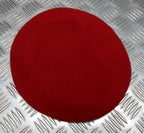 Wool Beret Red MAK Headwear England Lined Wool Uniform Cap New Old Stock 7