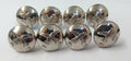 Genuine British Made Bahrain Obsolete Insignia Chrome Prong Buttons X8 ASBT234