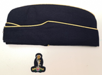 British Side Cap Royal Signals Forage Hat With Badge Size 56cm