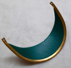 British Army Guards No1 Dress Hat Peak / Visor Patent with Brass Edging NOS