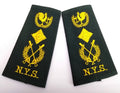 N.Y.S Kenya Rank Slider National Youth Service Insignia Shoulder Epaulettes