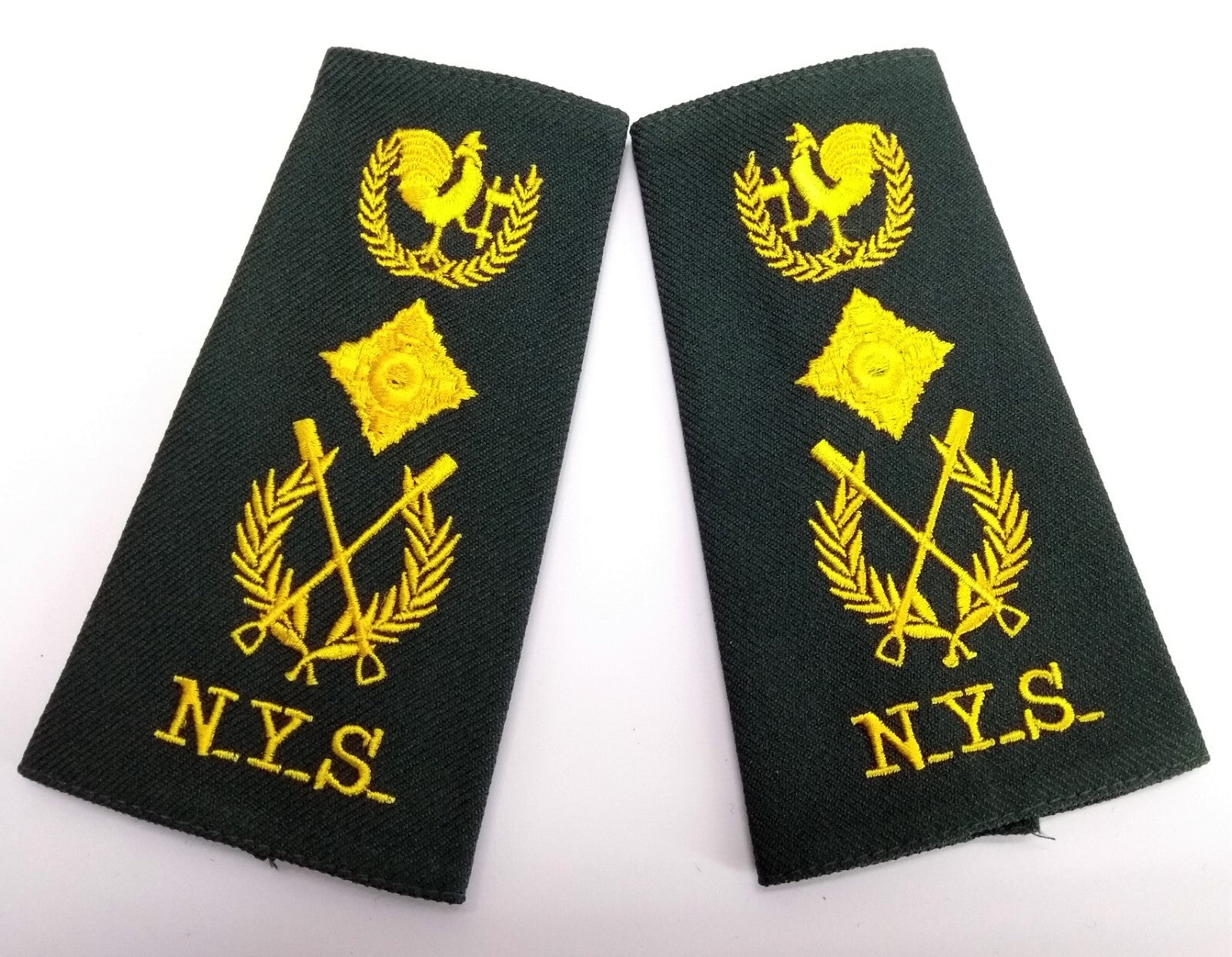N.Y.S Kenya Rank Slider National Youth Service Insignia Shoulder Epaulettes