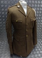 No2 KRH Jacket Fully Buttoned With Insignia & Badges British Army Issue 92cm