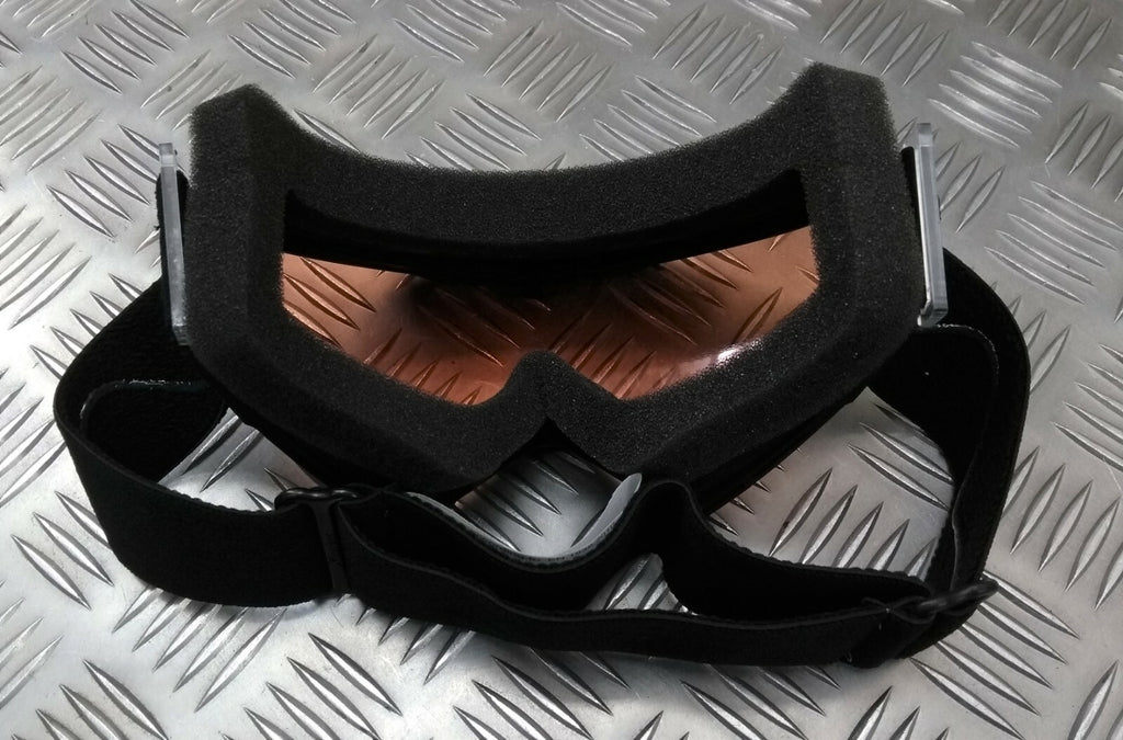 Motorcycle MX Goggles 07 With Orange Lens Genuine British Army Issue NEW