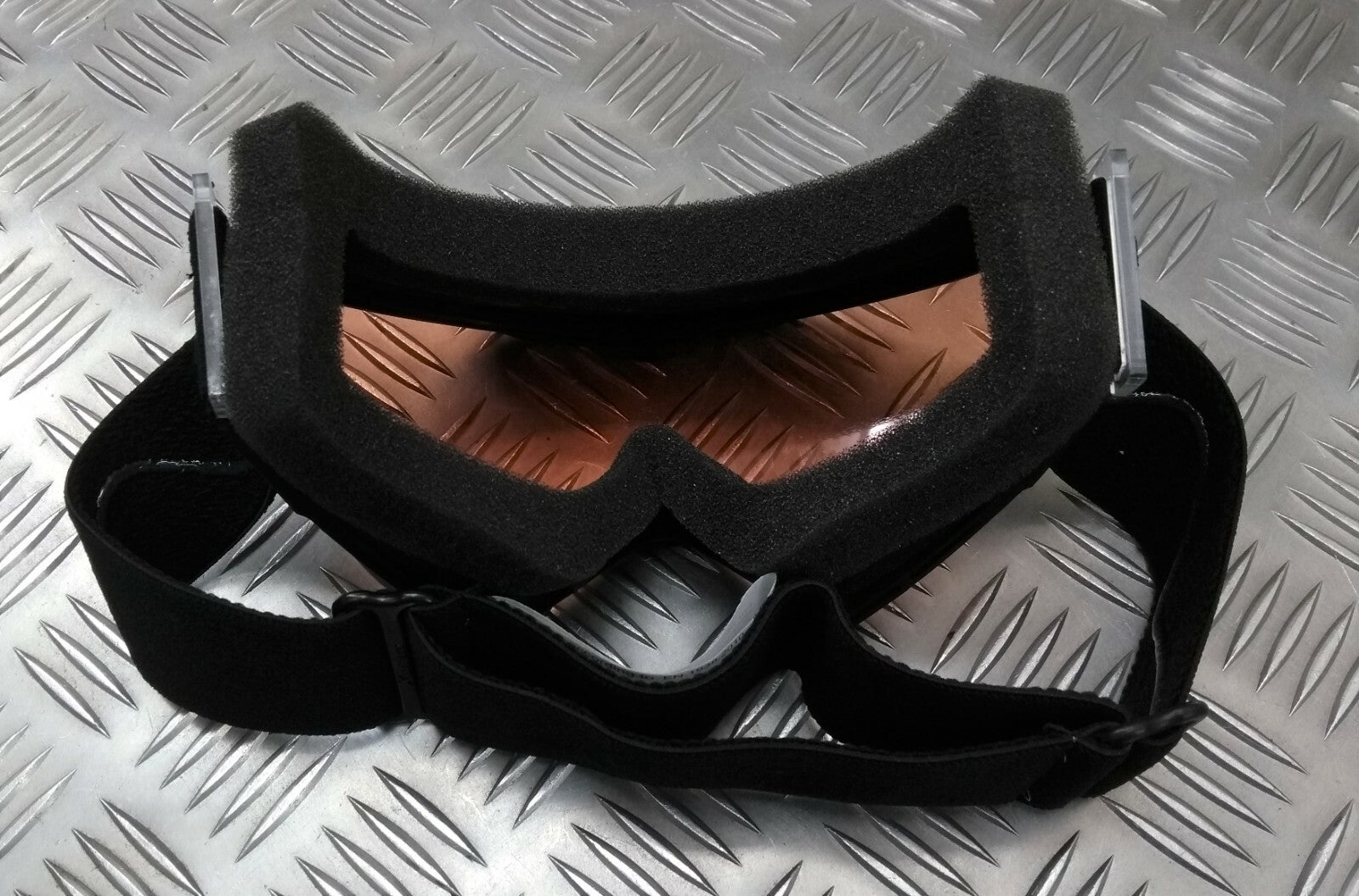 Motorcycle MX Goggles 07 With Orange Lens Genuine British Army Issue NEW