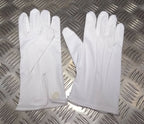 Genuine Issue 3 Dart White Cotton Parade Ceremonial Gloves WD2 NEW