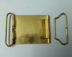Genuine Issue Plain Plate Ceremonial and Parade 2¼" Belt Buckle