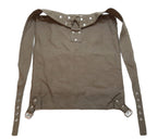 Vintage Army Military Style Canvas Backpack Rucksack Daypack Cotton Canvas