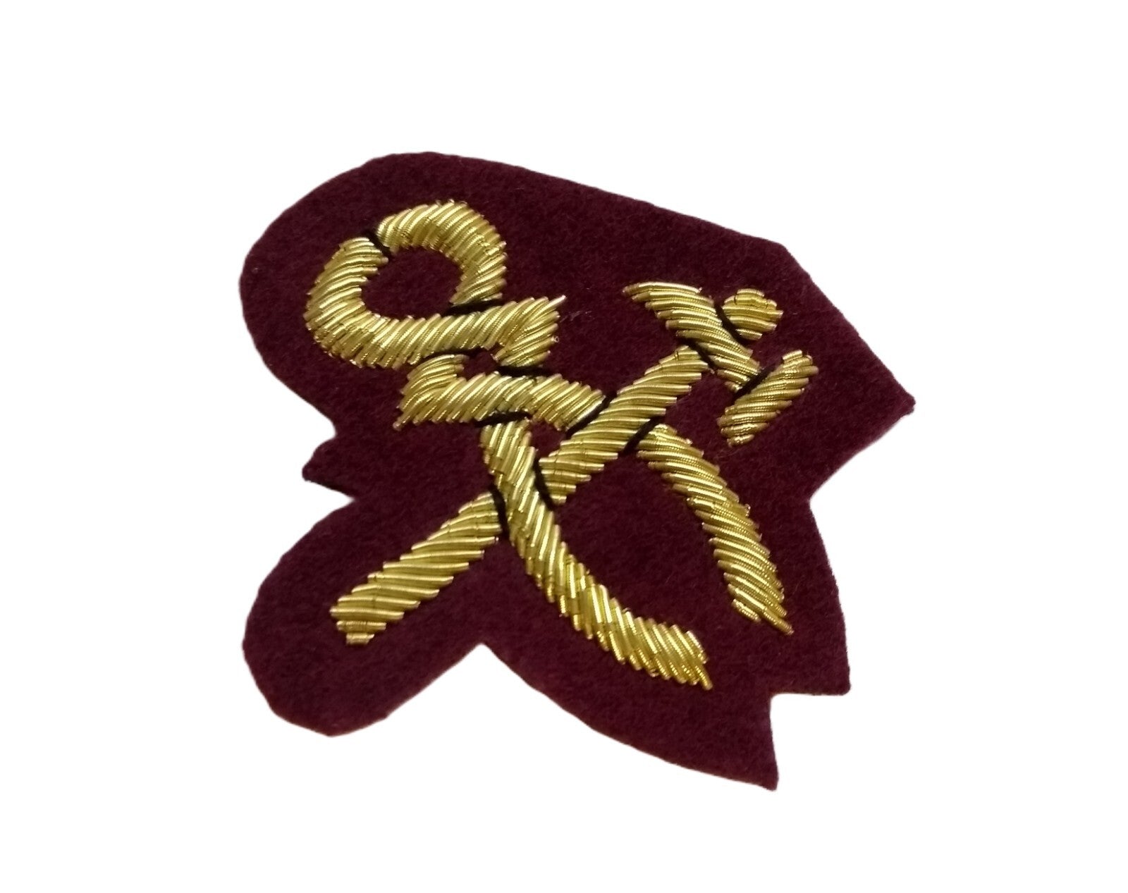 Mess Kit Badge Craftsman Para Maroon British Army Hand Embroidered Patch