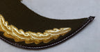 Staff Officer Peak British Oak Leaf Gold Mylar Sprig for No2 Dress Hat