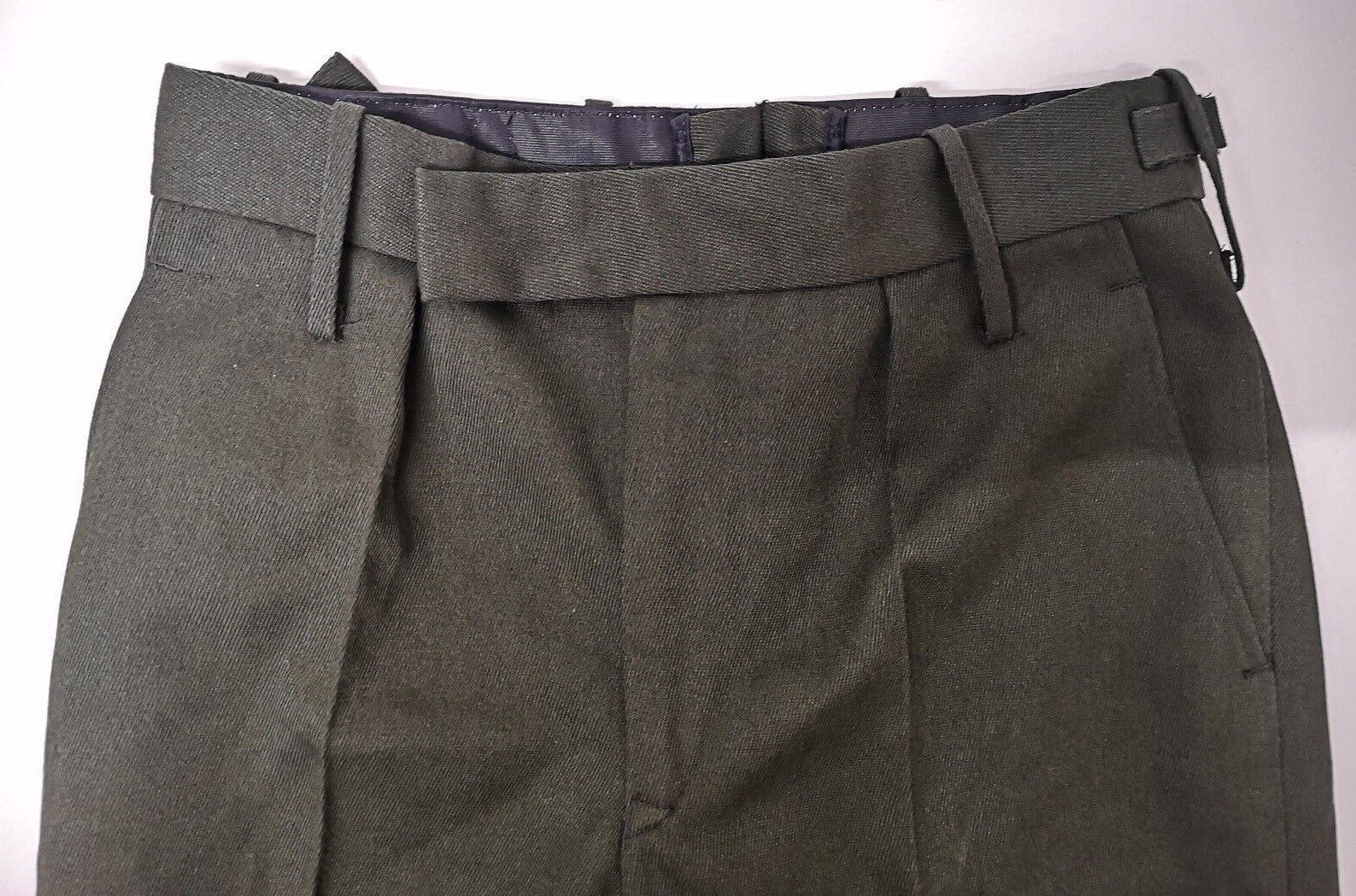 British Army Old Pattern Green Barrack Dress Trousers