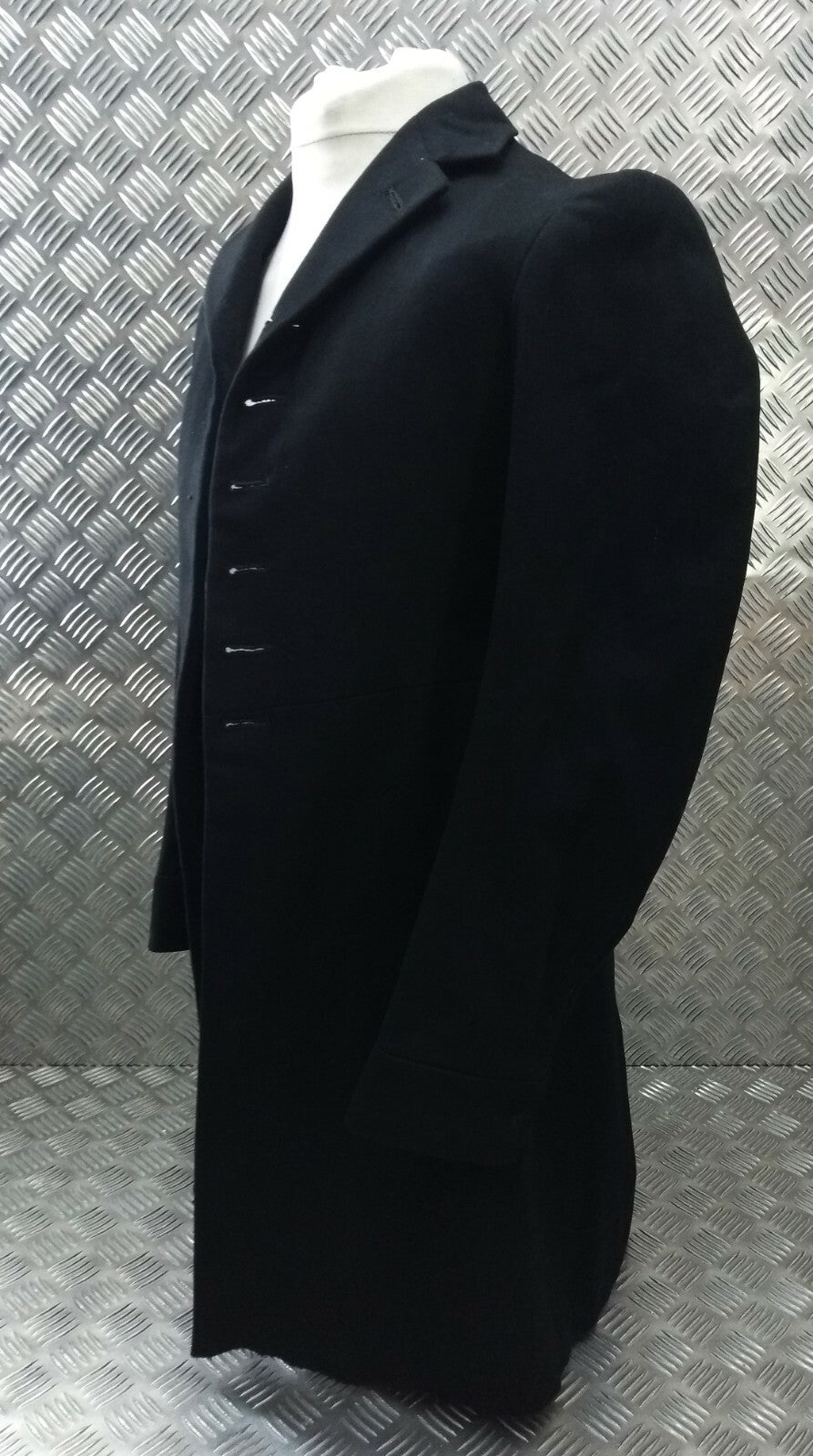 Vintage Long Coat Tailored by Simpson & Son London W1 No Buttons 1954 EBYT632