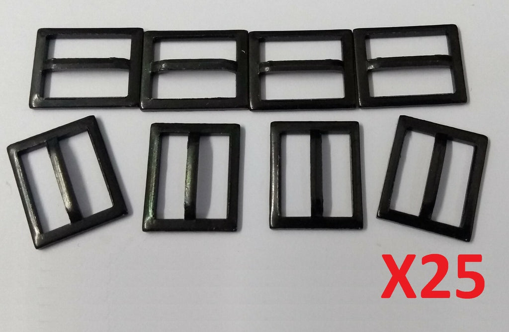 Genuine British Subdued Metal 1/2" Chin Strap Slider Stay X25 STD138