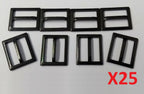 Genuine British Subdued Metal 1/2" Chin Strap Slider Stay X25 STD138
