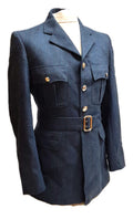 RAF No1 Royal Air Force Jacket Blue Grey Colour O/A Pattern With A Cloth Belt