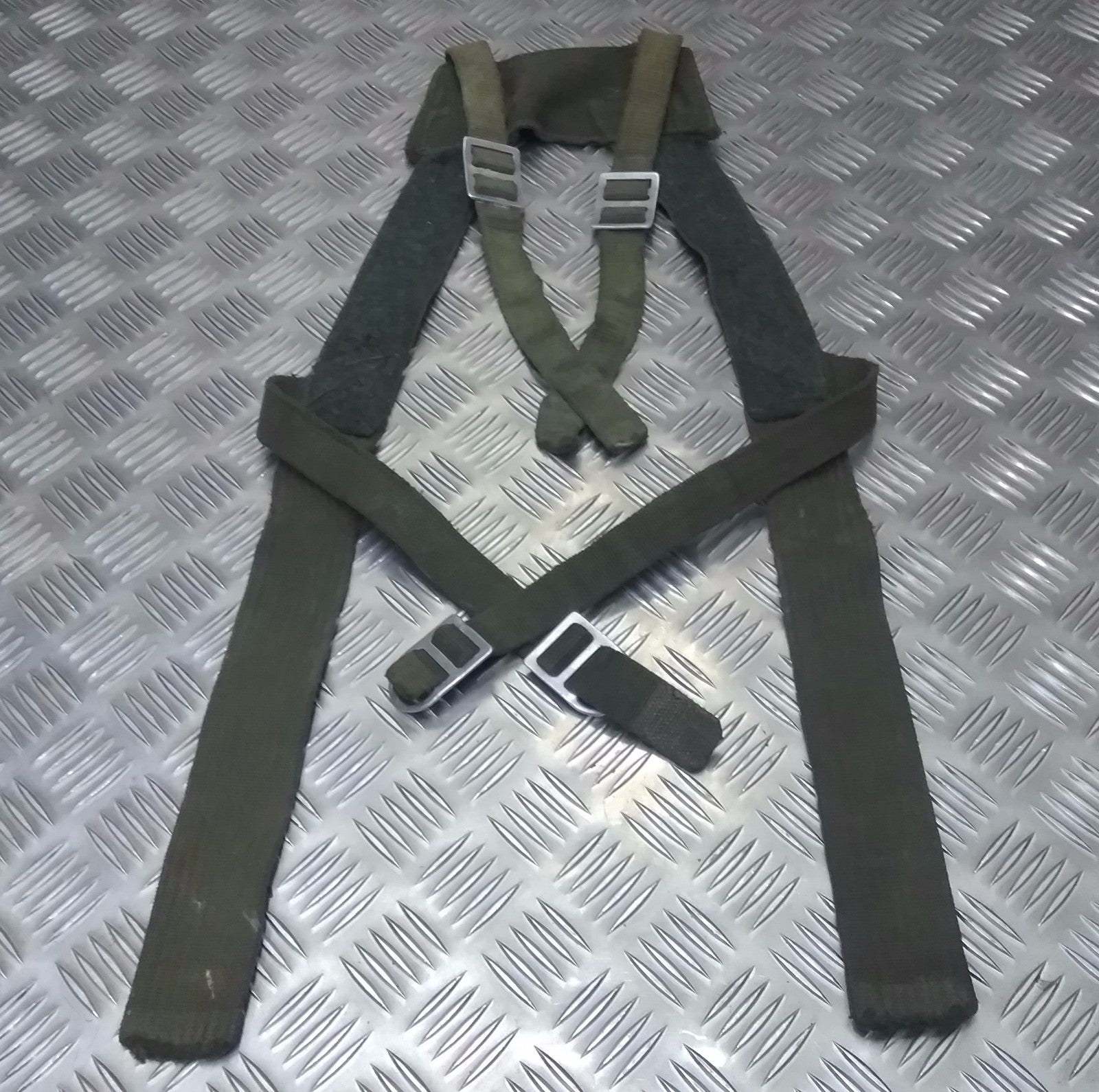 Genuine Vintage Issue Green Web Yoke / Suspender / Brace Harness HDRG2