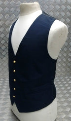 Naval Standard Dress Waistcoat With Metal Anchor Buttons - NEW
