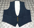 RAF Royal Air Force Vintage Mess Dress Waistcoat Airforce Blue Grey Colour with Marks