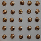 Royal Artillery Buttons 22L Small British Army Mounted R.A Cannon Insignia X25