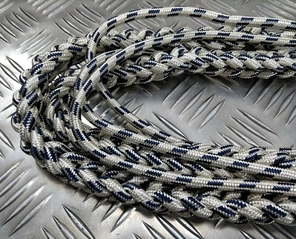 Senior Officer Silver & Blue Fleck Ceremonial Aiguillette