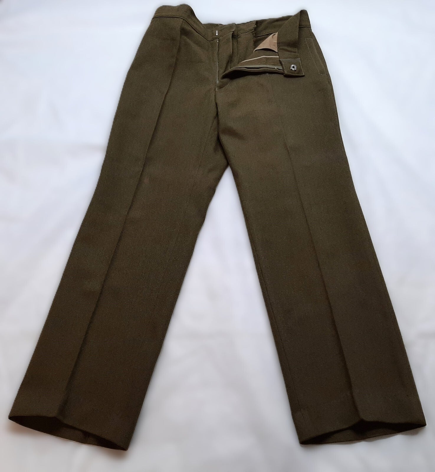 No2 Dress Trousers British Army Style Old Pattern Soldiers Uniform Dress W35"