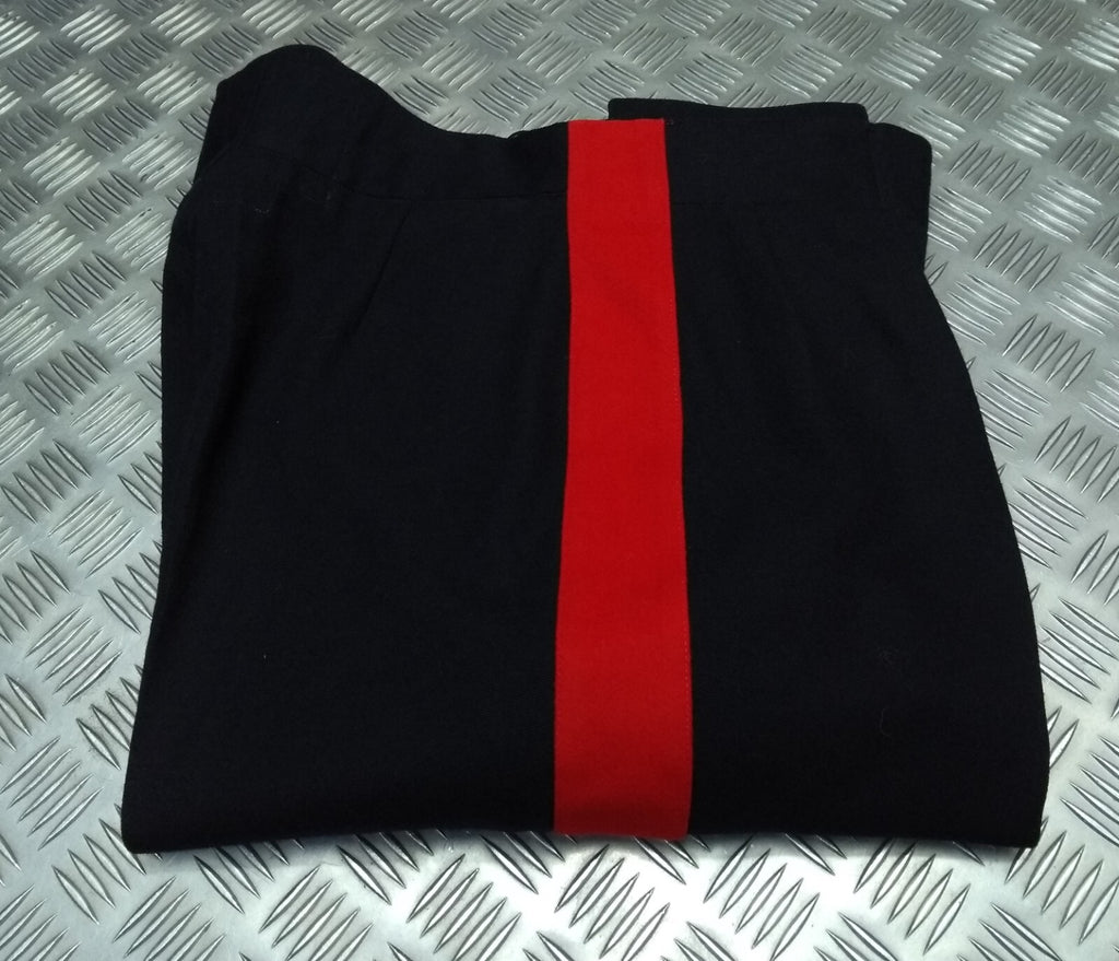 No1 Dress Blues Trousers 2" Red Stripe British Army Pattern All Ranks Waist 41"