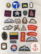 Various TRF / Qualification / Trade / Army / Navy / Air Force Patches set of 26