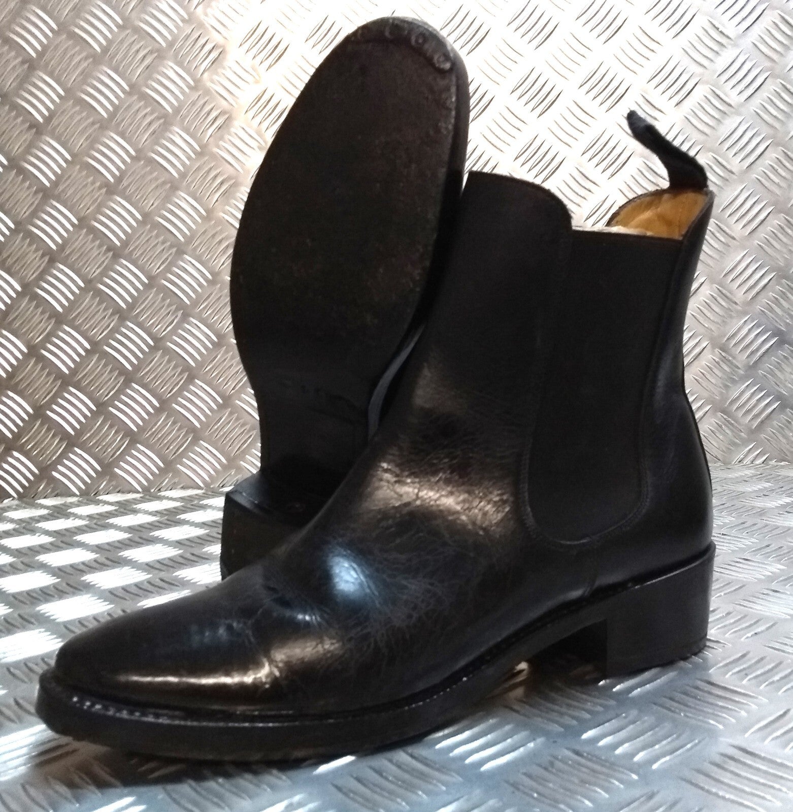 Officer's Chelsea Boots British Army HCav RHA With Spur Housing Assorted Sizes
