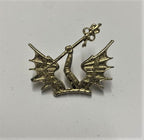 HAC Officers Honourable Artillery Company Beret Hat Badge Genuine - NEW