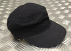 100% Cotton Military Type Stealth Special Ops Crap / Patrol Hat / Cap Black NEW
