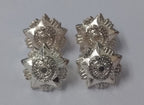 Bersedia Berkhidmat Pips For Officers Silver Coloured With Split Pin Fixings 2Pr