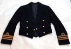 Navy Mess Jacket Com Cuff Curls British Vintage 1960s Ofc Dress RN