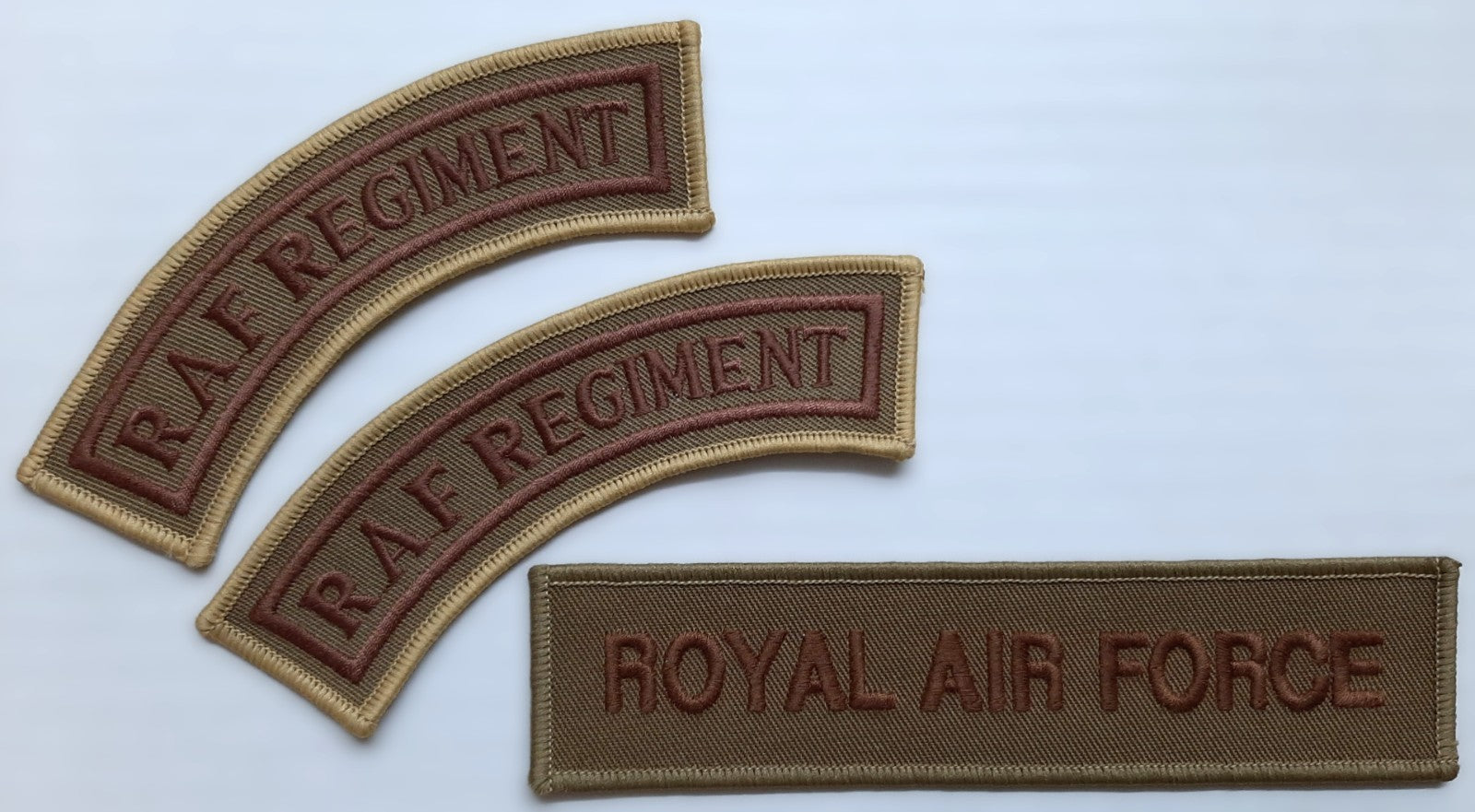 RAF Royal Air Force Coyote Badges Air Force Desert Patch Chest Tape and Shoulder Mudguards