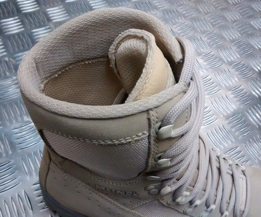 Genuine British Army Issue Meindl Desert Fox Assault / Patrol Combat Boots
